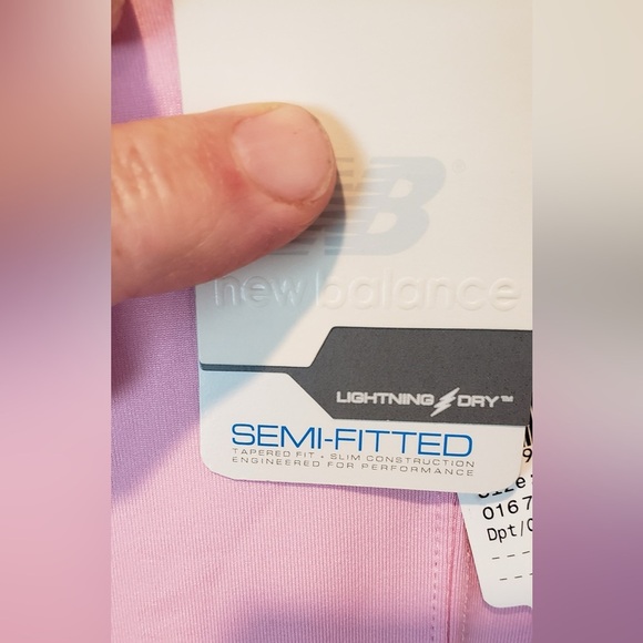 New Balance Pink Sleeveless Tank Top Md new with tag - Picture 4 of 4